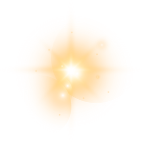 sparkles and lens flare light